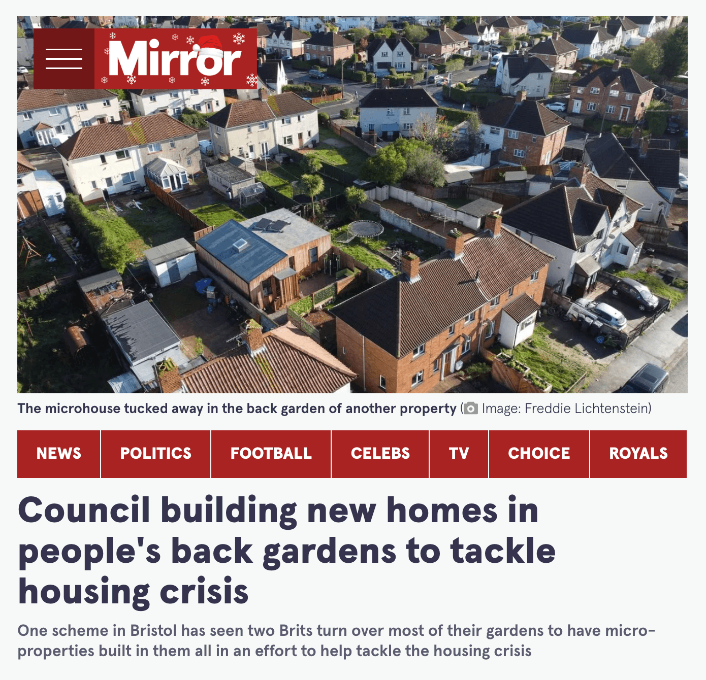 Novel Social Housing - Drone Shots